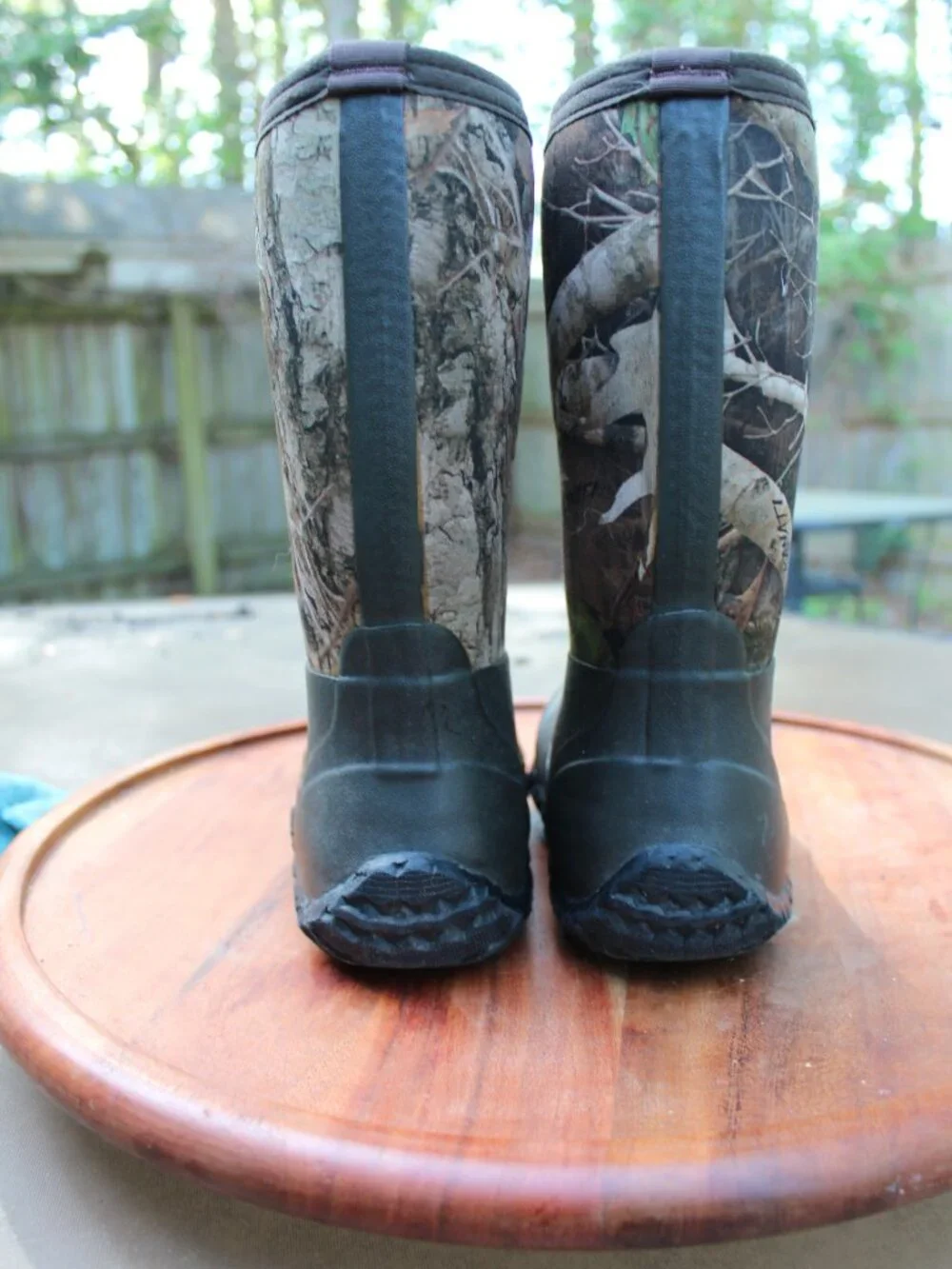 RedHead Kids' Waterproof Camouflage Mud Boots - Size 1 Youth - Picture 4 of 8